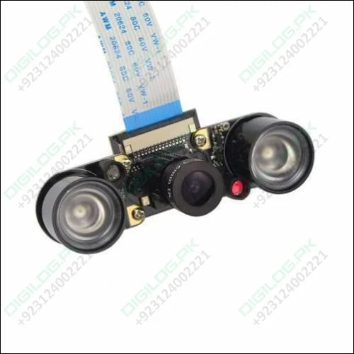 Night Vision 5mp Camera Module For Raspberry Pi With 2 Ir