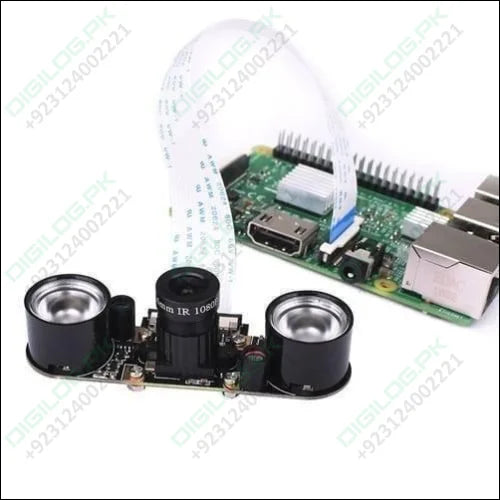 Night Vision 5mp Camera Module For Raspberry Pi With 2 Ir