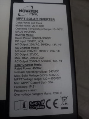 Novatek Power Cortex PV 4000 Solar WiFi Dongle - Real-Time Solar Monitoring