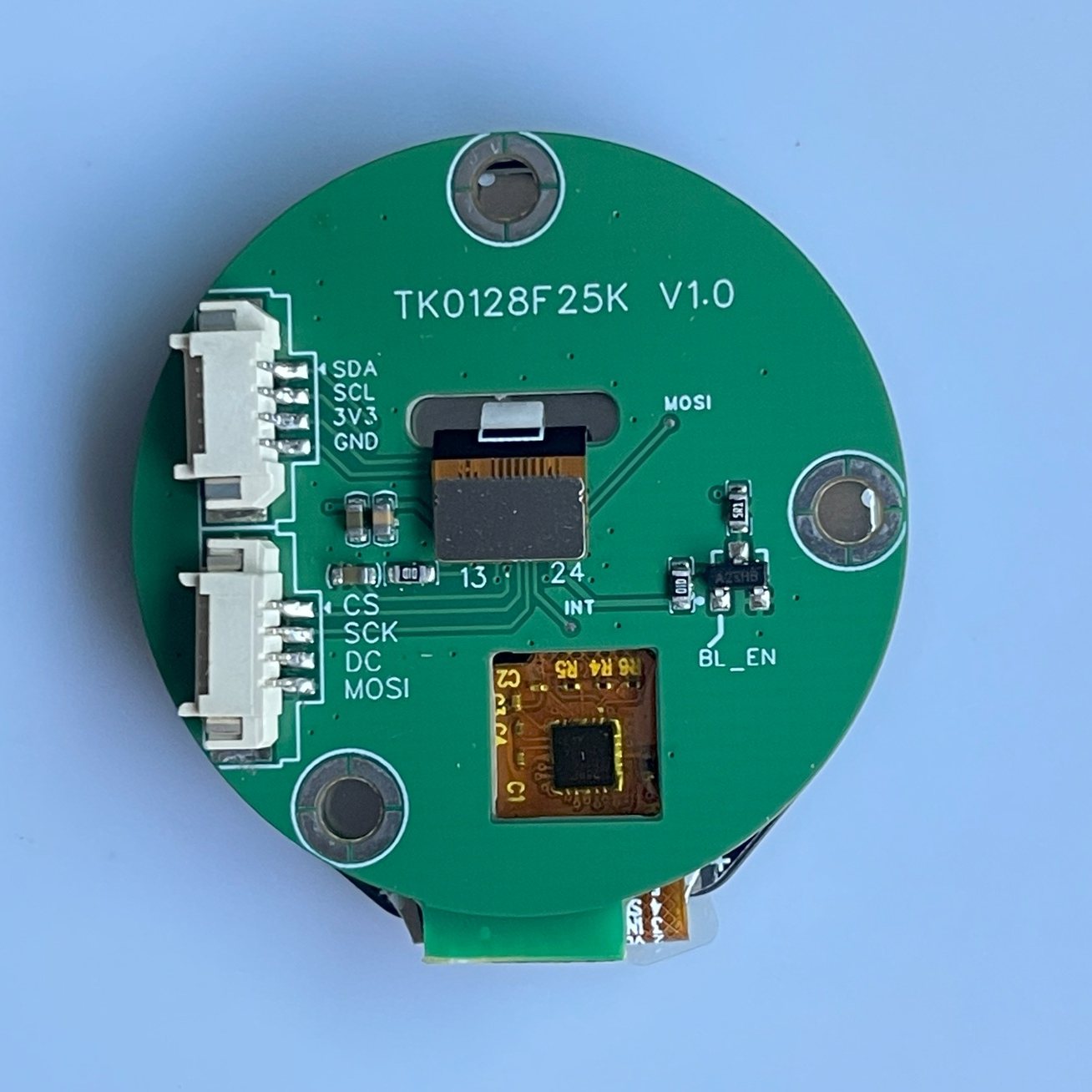 1.28 Inch Ips Round Lcd Display Module With Capacitive Touch 2 Dupont Cables — Esp32 — Buy online in Pakistan | digilog.pk