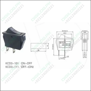 Canal Hb Series Rocker Power Switch 20