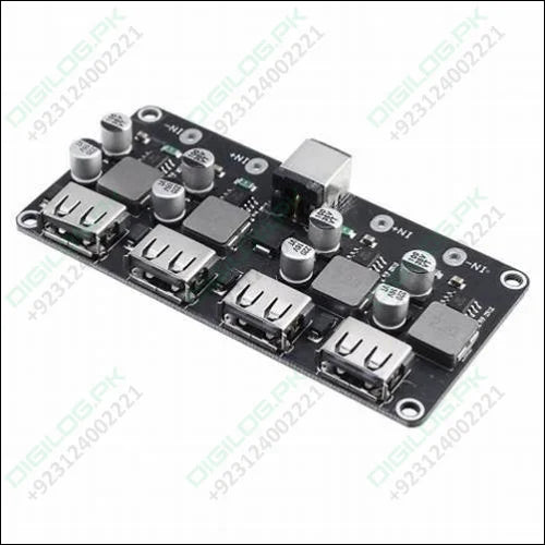 MH-KC24 4-Channel DC-DC Buck Converter with QC3.0 Fast Charging - 6-32V to 3V/5V/9V/12V/24V