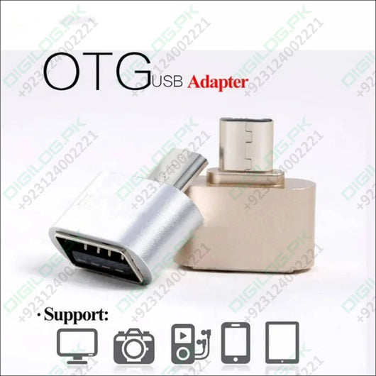 Otg Connector For Connects Your Smartphone With a Usb