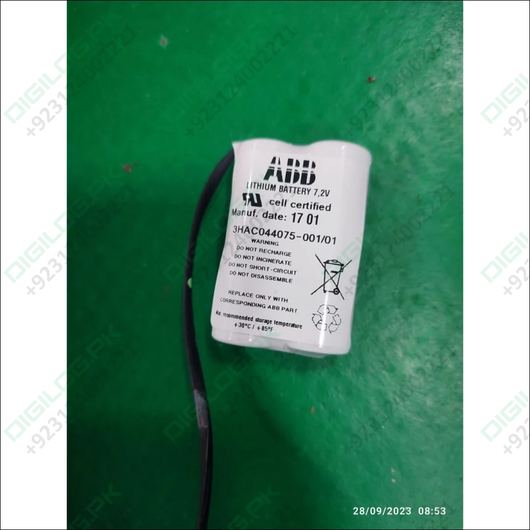 On Demand 7.4v Li Ion Battery For 3hac044075 Replacement