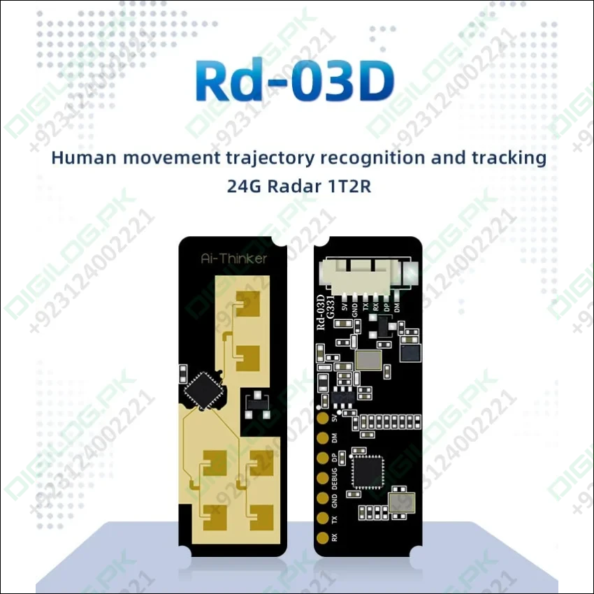 On Demand Ai-Thinker Rd-03D 24G Multi-Target Human Movement Trajectory Positioning And Tracking Radar Module