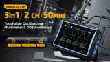 Fnirsi 2c53p 3-in-1 50mhz Dual Channel Oscilloscope Signal Generator Multimeter (portable Dso) — Buy online in Pakistan | digilog.pk