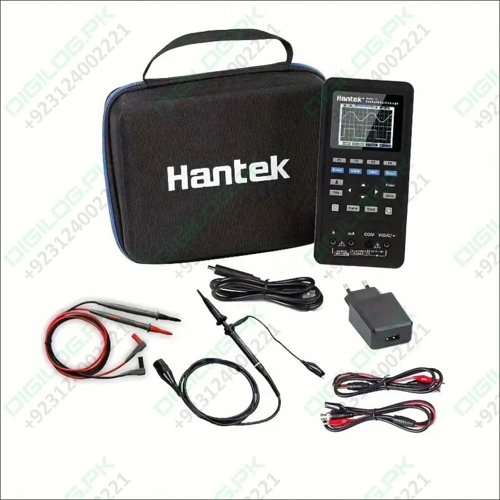 On Demand Hantek 2C42 Handheld Oscilloscope Multimeter 2 in 1 Multi-Functions Tester 2CH + DMM 40MHz Digital