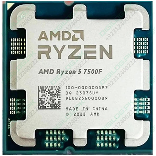 On Demand R5 7500F Processor Affordable AMD Ryzen 5 CPU for Gaming