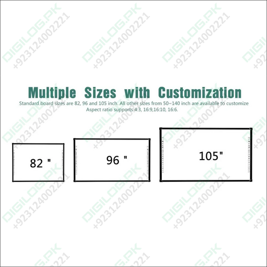 Optiview Interactive Whiteboard Touchable Display 82 Inch