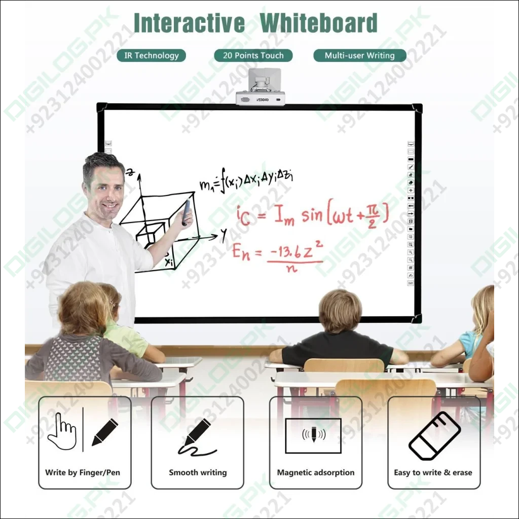 Optiview Interactive Whiteboard Touchable Display 82 Inch