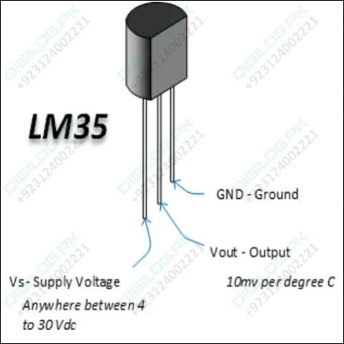 Original Lm35 Temperature Sensor