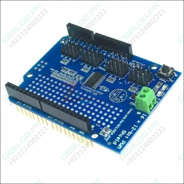 Pca9685 12 Bit 16 Channel Servo Shield In Pakistan