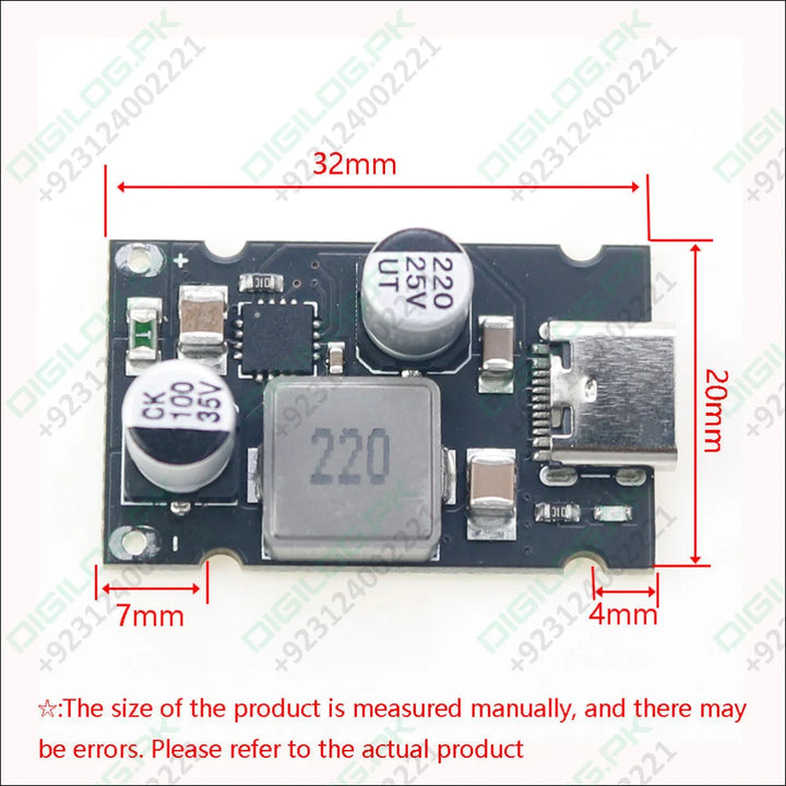 PD 65W Fast Charging Module Type C Interface Adapter Board