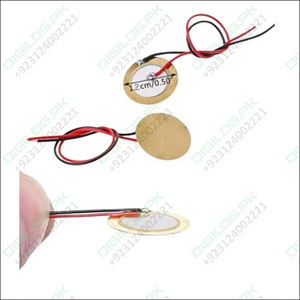 12mm Piezoelectric Ceramic Buzzer beep Wafer Plate sound