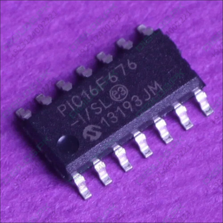 Pic16f676 Smd Version 14 Dip 8 Bit Microcontroller