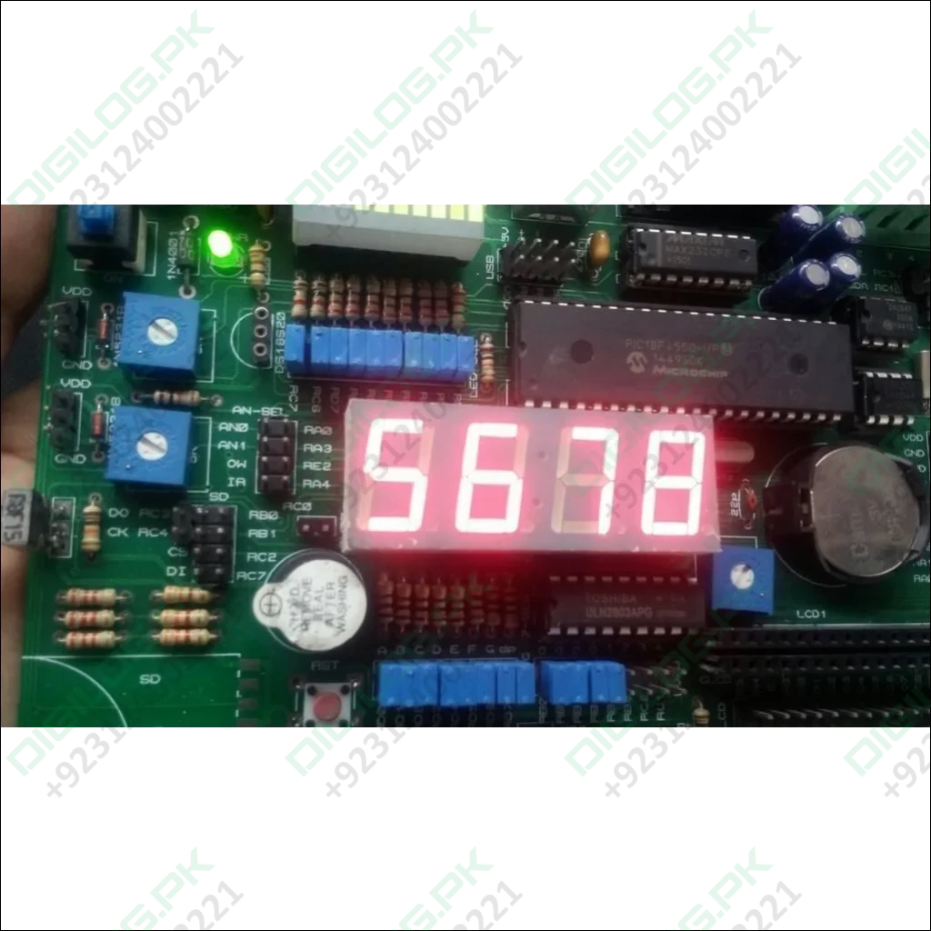 Pic Lab-iii Microchip Microcontroller Development Board