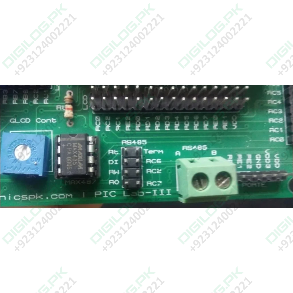 Pic Lab-iii Microchip Microcontroller Development Board