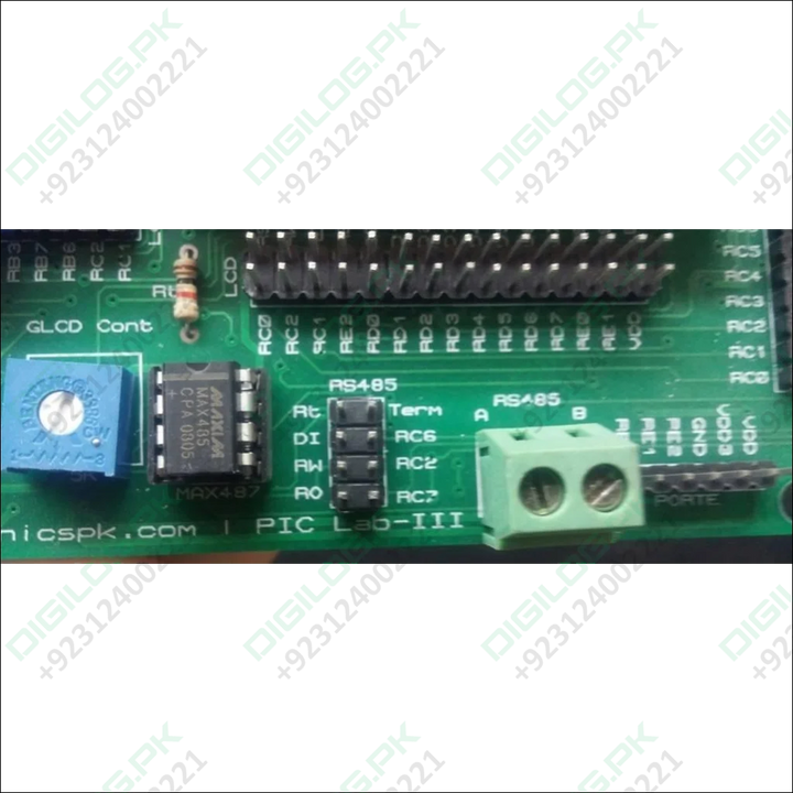 Pic Lab-iii Microchip Microcontroller Development Board