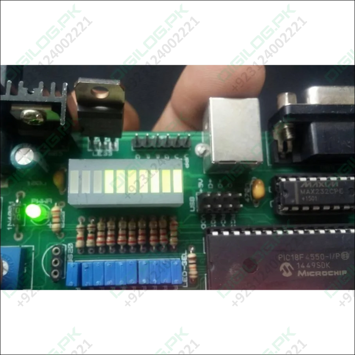 Pic Lab-iii Microchip Microcontroller Development Board