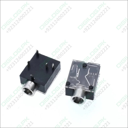 Pj-324 Pcb Mount Female Audio Connector Dip Stereo