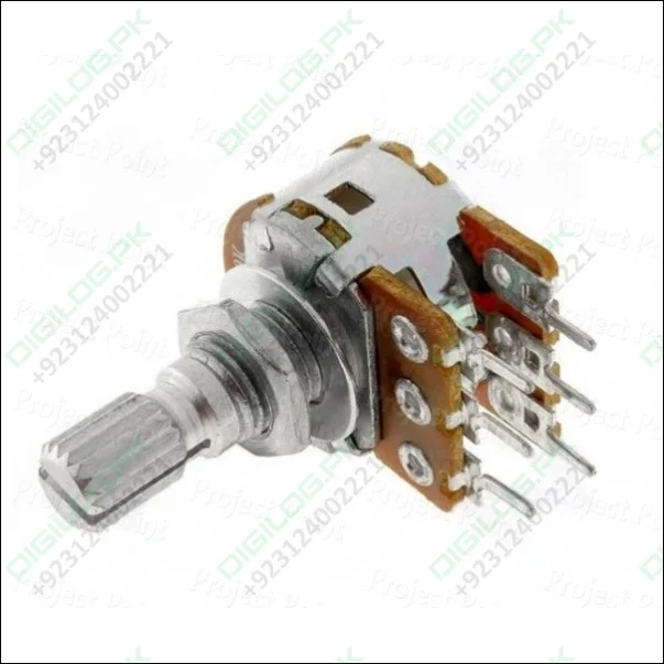 10k Dual Stereo Volume Type Variable Resistor Potentiometer In Pakistan