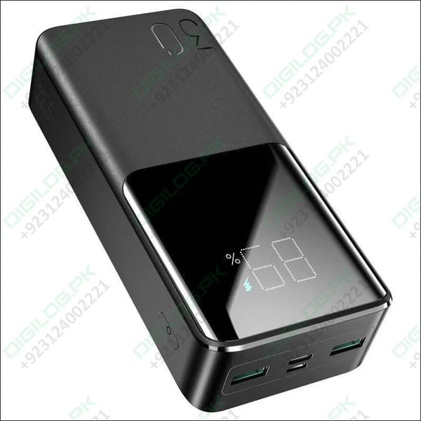 22.5W 30000mAh Power Bank 2 Inputs + 3 Output LED Display