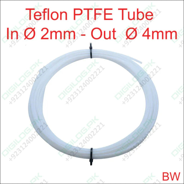 Ptfe Teflon Tube Outer ø 4mm Inner 2mm Per Meter