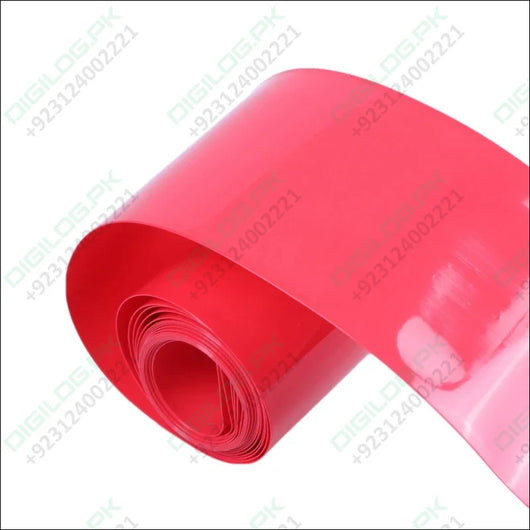 1 Meter Pvc Heat Shrink Wrap For 4x18650 Battery Pack