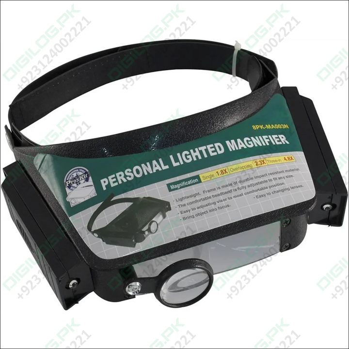 Personal Magnifier Comfortable Headband Light Weight 640mm