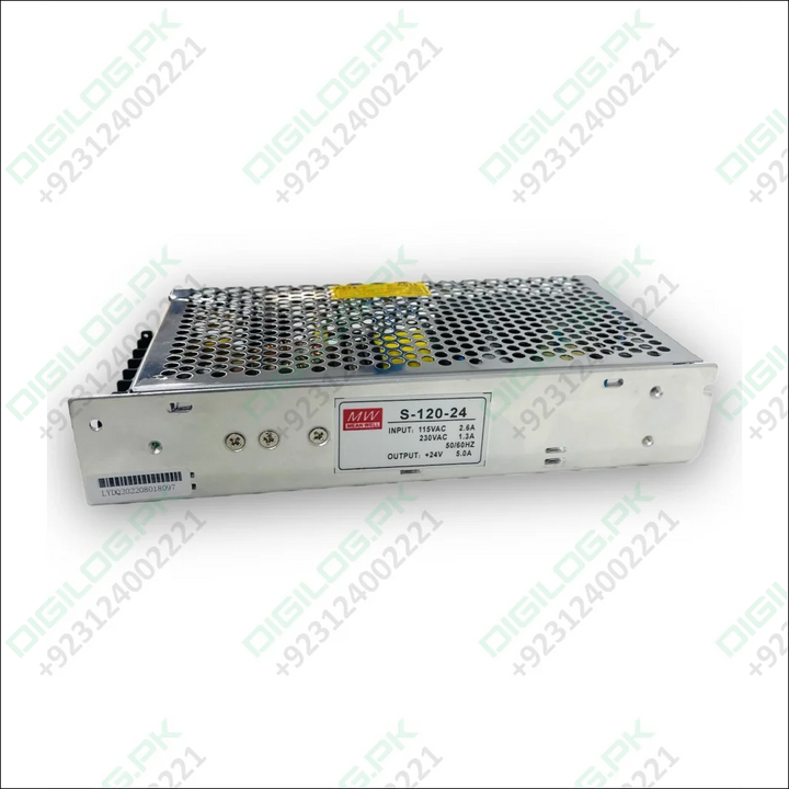 Meanwell 120w 5a 24v Power Supply In Pakistan