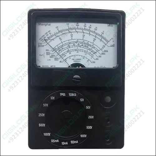 Pocket Size Analog Multimeter Mf15 Digital Avometer
