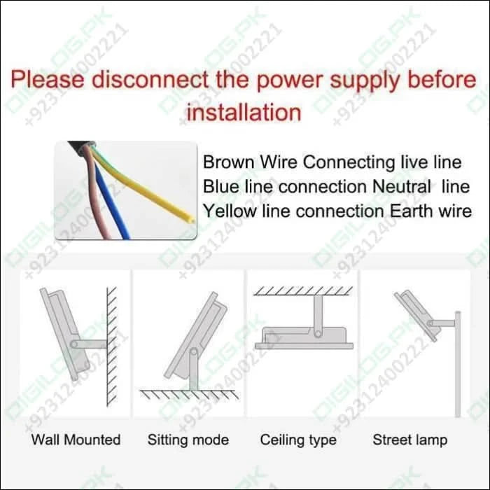 Different Colors Portable Energy Saving Outdoor Rgb Led