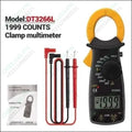Portable Handheld Digital Clamp Meter Dt3266l Ac Dc