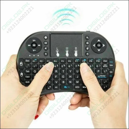 Portable Mini Wireless Keyboard Controller With Touchpad