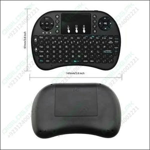 Portable Mini Wireless Keyboard Controller With Touchpad