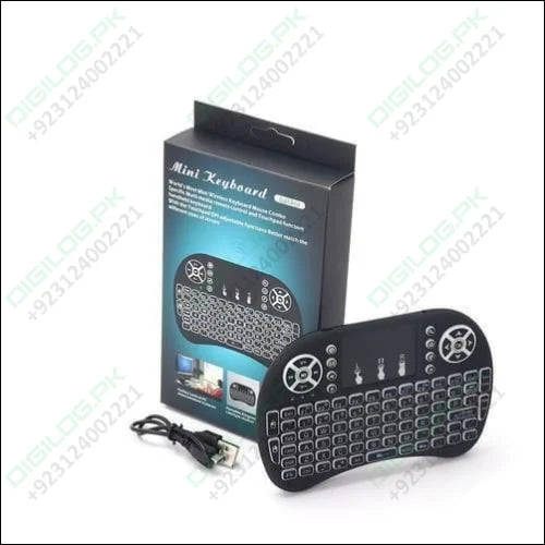 Portable Mini Wireless Keyboard Controller With Touchpad