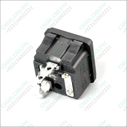 Power Socket 15a 250v Ac 3 Terminal With Fuse Holder