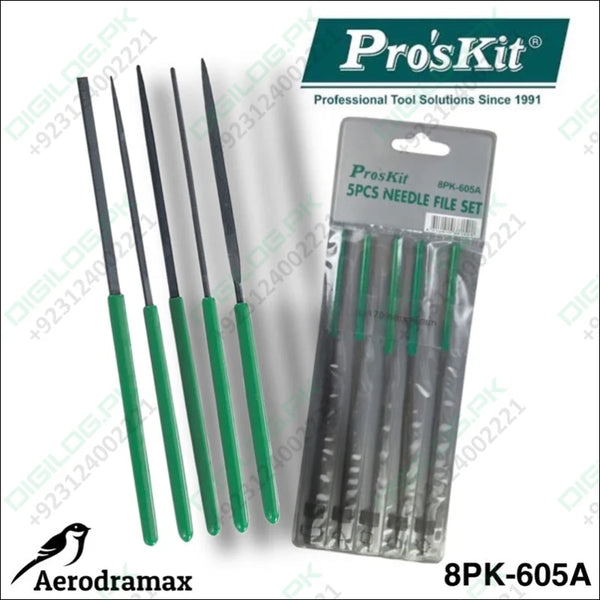 Pro’sKit 8PK-605A 5Pcs Needle File Set In Pakistan