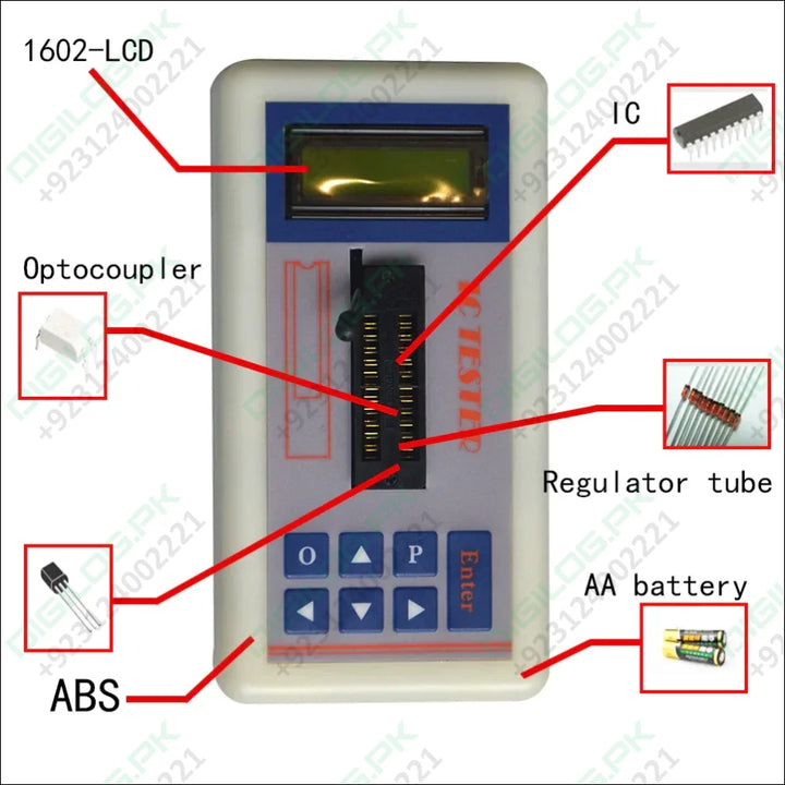 D2260 Professional Integrated Circuit IC Tester Transistor