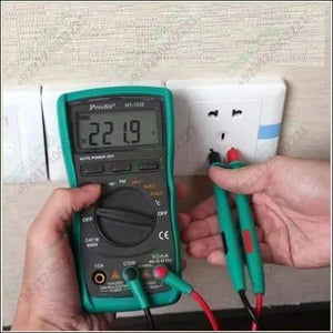 Proskit Autorange Digital Multimeter Mt 1232 For Ac Dc