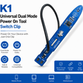 K1 Universal Dual Mode Power On Tool Switch Clip for Mobile Motherboard Testing iPhone Android Tablet