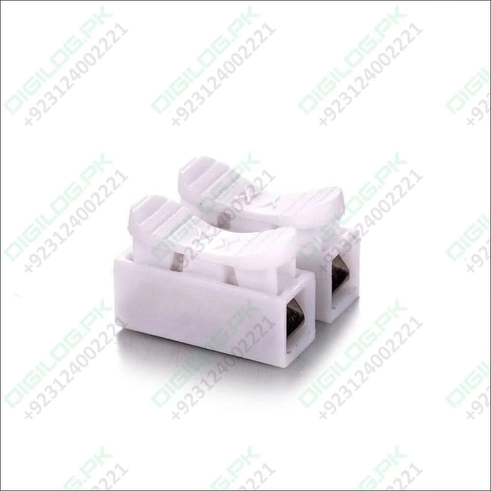 2 Point Quick Connector Cable Clamp Terminal Block Spring