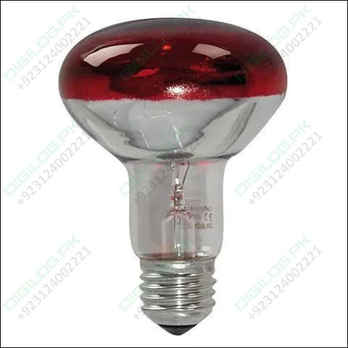 R80 100w Red Reflector Infrared Heating Bulb Lamp 220-240v