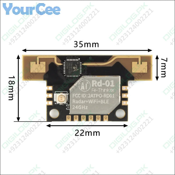 Rd-01 24g Radar Human Body Sensor Radar + ble + wifi