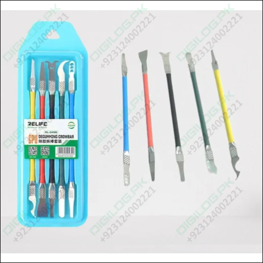 Relife Rl-049b Cpu Glue Removal Crowbar Set