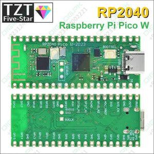 RP2040 Raspberry Pi Pico W Board with 2.4G WiFi Micro Dual-Core 264KB ARM Microcomputers High-Performance Cortex-M0