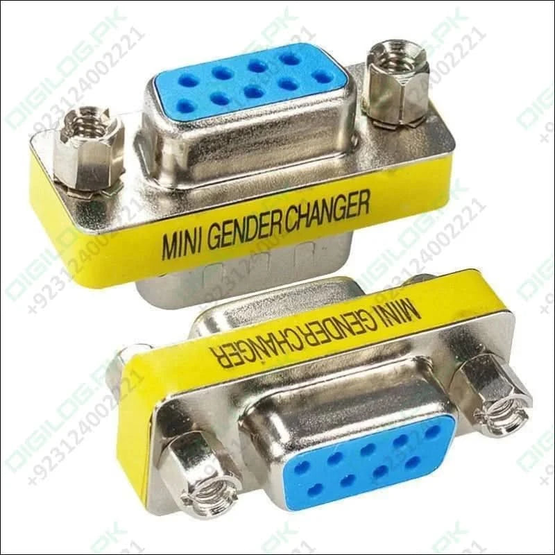 Rs232 Db9 Female To Changer Converter 9 Pin