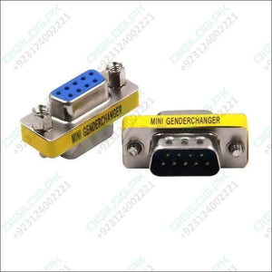 Rs232 Db9 Male To Female Changer Converter 9 Pin