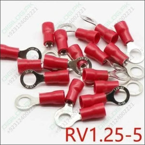 Rv1.25 - 5 Insulated Crimp Ring Terminal Cable Wire