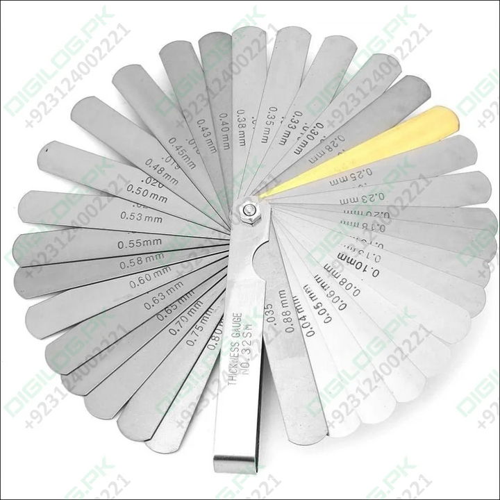 Rangefinder Feeler Gauge 0.04–0.88mm 32 Blades |